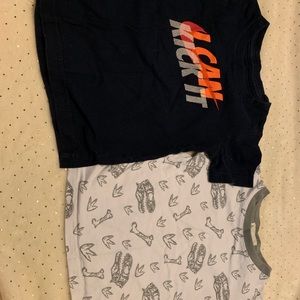 Toddler boys Nike && Dino shirts
